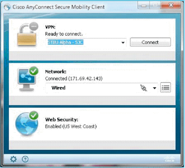 Cisco vpn client